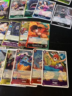 One Piece Card Game English Foil Lot - Illustration Box 5/6 Promos + NM - Image 5