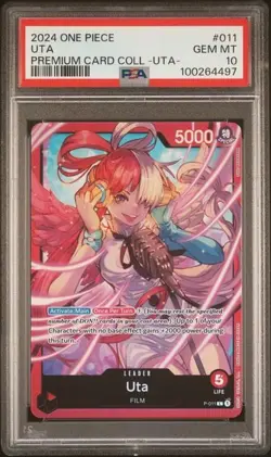 One Piece - Uta - Premium Card Collection - P-011 - PSA 10 - Image 1