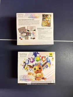 Pokemon Prismatic Evolutions ETB Elite Trainer Factory Sealed Dollar General X2 - Image 1