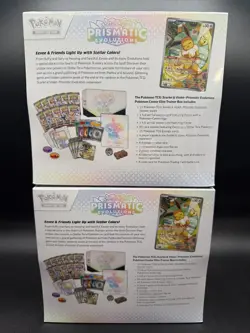 Prismatic Evolutions Pokemon Center Elite Trainer Box PC ETB Factory Sealed x2 - Image 2