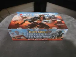 Play Booster Box Outlaws of Thunder Junction OTJ MTG/ New Sealed - Image 1