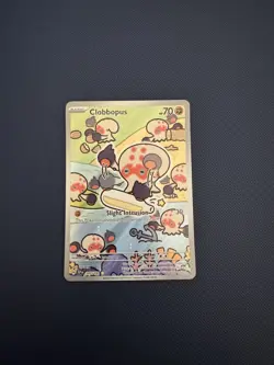 Pokemon Card Clobbopus 207/191 Surging Sparks Illustration Rare NM - Image 1