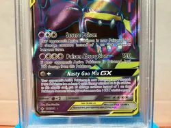 2019 Muk & Alolan Muk GX 196/214 Sun And Moon Unbroken Bonds PSA 7 Pokemon TCG - Image 3