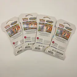 Pokemon Sun & Moon Unbroken Bonds Booster Pack Art Set Sealed Lot 4 DK0236 - Image 3