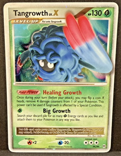 Pokemon TCG- Tangrowth Lv. X 99/99 Arceus Holo Rare - LP+/NM - Image 1