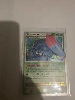 POKEMON TCG TANGROWTH LV X 99/99 HOLO ULTRA RARE EXCELLENT ARCEUS - Image 1