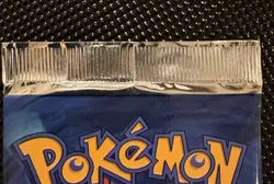 1999 Pokemon German 1st Edition Base Set Booster Pack SEALED - Blastoise Artwork - Image 2