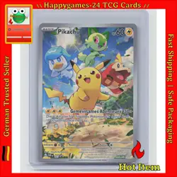 Pikachu - Pokemon Karte TCG - SVP027 -Black Star Promo BSP /M78 - Image 1