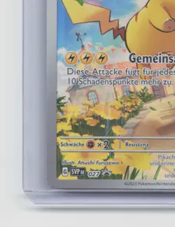 Pikachu - Pokemon Karte TCG - SVP027 -Black Star Promo BSP /M78 - Image 5