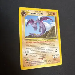 2001 Pokemon Neo Revelation Aerodactyl Unlimited #15/64 Non-Holo Card - Image 2