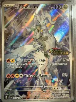 N's reshiram 167 PSA 10 Booster box promo topper promo card Pokemon Gem Mint - Image 2
