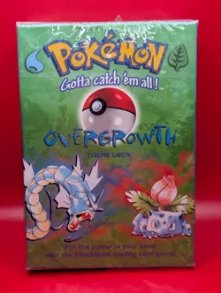 Pokemon Overgrowth Factory Sealed 1999 Card Theme Deck - Excellent condition - Image 1