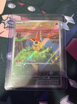Victini 208 Scarlet & Violet Black Star Promo Card Mint Condition - Image 1