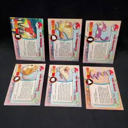 Pokemon Cards Topps Nintendo 1999 TV Animation Edition Black Red Blue Green LOT - Image 5