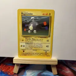 Pokemon TCG Trading Card Game Magnemite Base Set, Card 53/102 Regular 1999 - Image 1