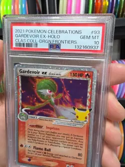 Pokemon Celebrations Gardevoir Ex Holo #93 PSA 10 Gem Mint Tcg Card - Image 5