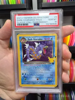 Pokemon Celebrations Dark Gyarados Holo #8 PSA 10 Gem Mint Tcg Card - Image 2