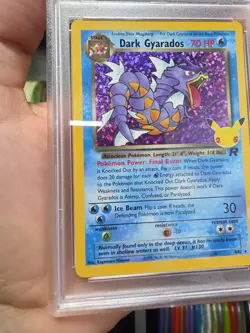 Pokemon Celebrations Dark Gyarados Holo #8 PSA 10 Gem Mint Tcg Card - Image 3