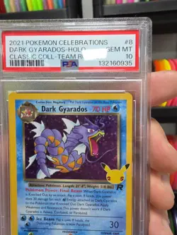 Pokemon Celebrations Dark Gyarados Holo #8 PSA 10 Gem Mint Tcg Card - Image 5