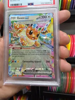 Pre En-Prismatic Evolutions Surprise Box Eevee Ex #075 PSA 10 Pokemon Tcg Card - Image 4
