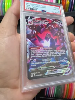 PSA 10 Gem Mint Eternatus Vmax TG22 Lost Origin Pokemon Tcg Card Graded Rare - Image 2