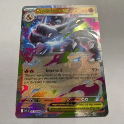 Mega Charizard Ex 013/094 Phantasmal Flames Pokemon Card - Image 1