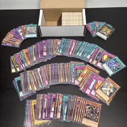 YuGiOh! Card Collection Bulk Lot 500+ Cards - Image 1