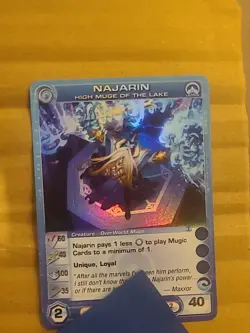 Chaotic Card 12/200-NAJARIN HIGH MUGE OF THE LAKE- 1st Edition- ULTRA RARE - Image 1
