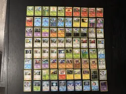 80-Card Pokemon Lot - Black & White Era - Noble Victories / Emerging Powers - Image 1