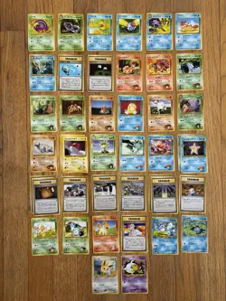 Pokemon TCG Japanese Lot of 42 Cards (NM / MINT / Fossil / Gym / Neo) *READ* - Image 1