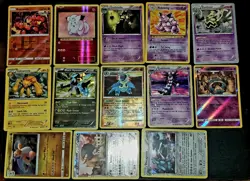 Lot Of 29 Holo Vintage Pokemon Cards LP To HP 2007 to 2018 W/ Promos Rares - Image 1