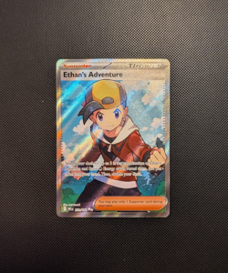 Pokemon TCG Ethans Adventure Full Art Card 221/182 Destined Rivals - NM 221/182 - Image 1