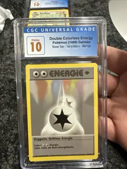 Base Set 1st Edition German Cgc Graded Cards - Image 3