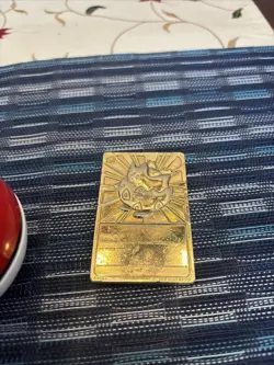 Pokemon Togepi 23K Gold Plated Card Nintendo 1999 Burger King Lego Power Ball - Image 3