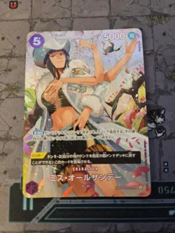 One Piece card OP06 OP04-064 Miss All Sunday SR SP Japanese Era. US SELLER - Image 1