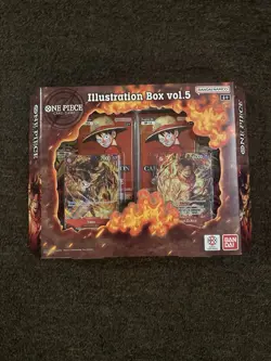 Bandai One Piece Card Game Illustration Box vol. 5, Brand New, Factory Sealed - Image 1