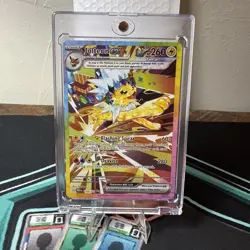 Pokemon TCG Jolteon EX Prismatic Evolutions Card 153/131 Fresh NM Condition - Image 1
