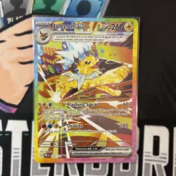 Pokemon TCG Jolteon EX Prismatic Evolutions Card 153/131 Fresh NM Condition - Image 3