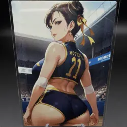 Chun-Li Streetfighter Anime Waifu Card Doujin ACG Goddess Holo - Image 1