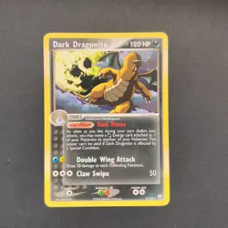 Pokemon TCG Karte Dark Dragonite 15/109 EX Team Rocket Returns Englisch 2004 NM - Image 2