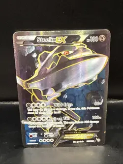 Pokemon TCG Steelix-EX Holo Full Art Ultra Rare Card Steam Siege 108/114 - Image 1