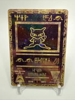 Ancient Mew Pokemon: The Movie 2000 Holo Promo Card HP “CREASE” ** - Image 1