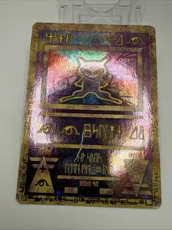 Ancient Mew Pokemon: The Movie 2000 Holo Promo Card HP “CREASE” ** - Image 3