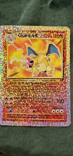 Charizard - / (Box Topper) S1/S4 Jumbo Cards Reverse Holo - Image 1