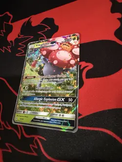 Pokemon Vileplume GX Sun & Moon Cosmic Eclipse Ultra Rare Card 4/236 Pokemon - Image 3