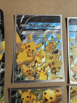 Pokemon Pikachu v Union Full Card Set NM Condition & Jumbo Card (mint Condition) - Image 4