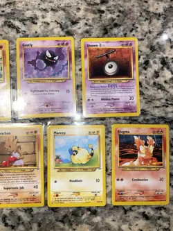 Pokemon Neo Destiny Unlimited WOTC - 9-Card Lot (Gastly, Hitmonlee, etc. /105) - Image 5