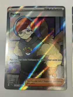 Pokemon 3 Card full art lot Penny Raifort fennel All included NM - Image 2