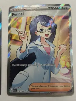 Pokemon 3 Card full art lot Penny Raifort fennel All included NM - Image 3