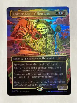 Animar, Soul of Elements (Rainbow Foil) Secret Lair Drop Foil MTG - Image 1